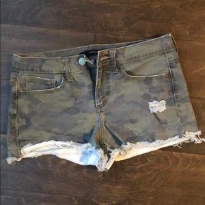 Camo shorts